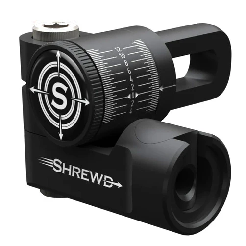 Shrewd SMAVB1ATLASMBK Atlas V-Bar Matte Black Single Archery Bow Stabilizer