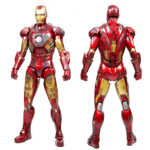Hot Toys The Avengers Iron Man Mark VII [Battle Damaged] Movie Masterpiece Series MMS196 Sixth Scale Figure