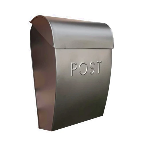 NACH Large Wall Mount Mailbox, 15.07 x 12.44 x 5.39 inches, Black Mailboxes for Outside Wall Mount, Waterproof - The Sylvia Mailbox