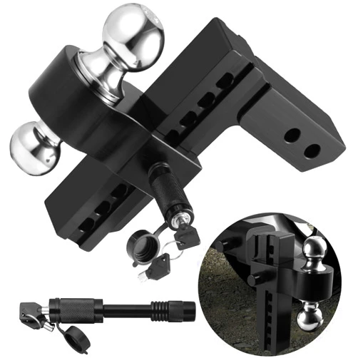 NiwNiw Adjustable Trailer Hitch,Fits 2