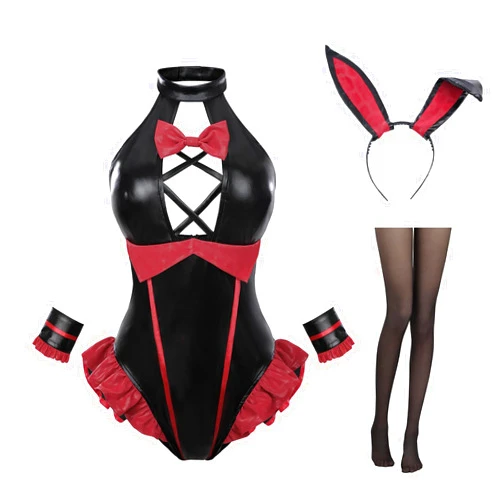 LTAKK Bunny Costume Women Bunny Suit Cosplay Anime Senpai Maid Outfit