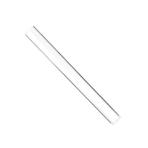 UUYYEO 2 Pcs Clear Acrylic Clay Rollers Rods Clay Rolling Pins Plastic Fondant Rollers Polymer Clay Cutter Tools Clay Sculpting Supplies