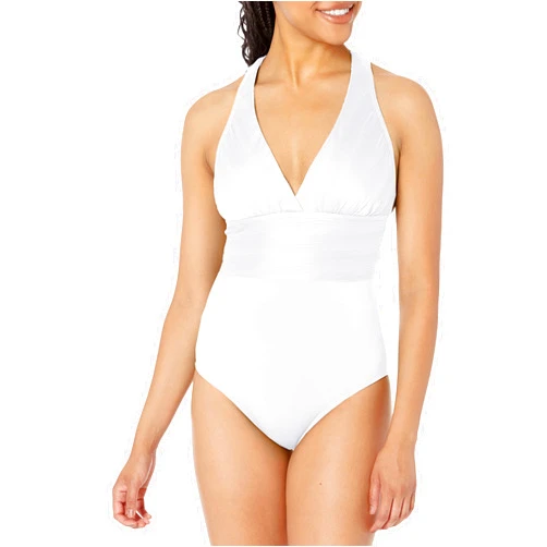 La Blanca Women's Multi Strap Cross Back One Piece Swimsuit