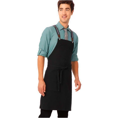Chef Works Unisex Berkeley Short Bib Apron