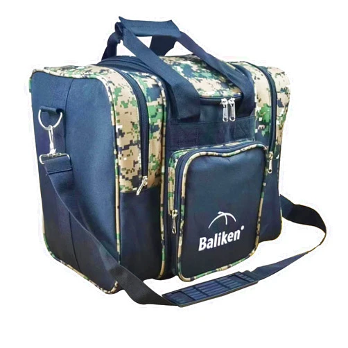 BALIKEN WaLiken Single Bowling Ball Bag- Holds One Bowling Ball One Pair of Bowling Shoes Up to Size 13 Men’s Shoes
