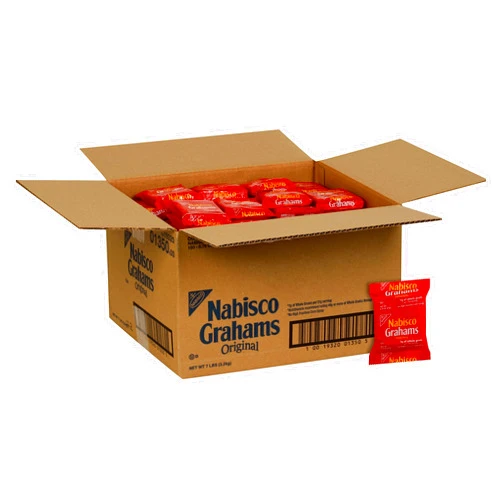 Honey Maid Nabisco Grahams Original Graham Crackers, 150 - 0.75 oz Packets