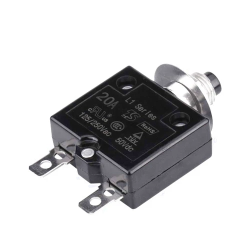 Suuonee Overload Protector, Manual Reset Thermal Switch Circuit Breaker Over Current Overload Protector (20A)