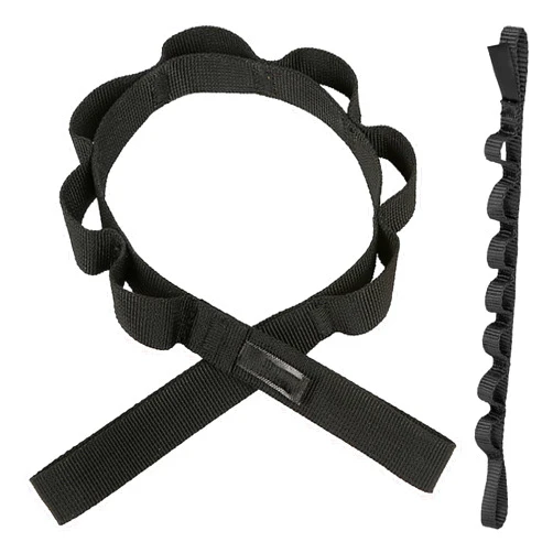 Leuceira Daisy Chain Rope Wear-Resistant Durable Multi-Loop Sling Aid Nylon Multi-Loop Sling for Karabiner Storage