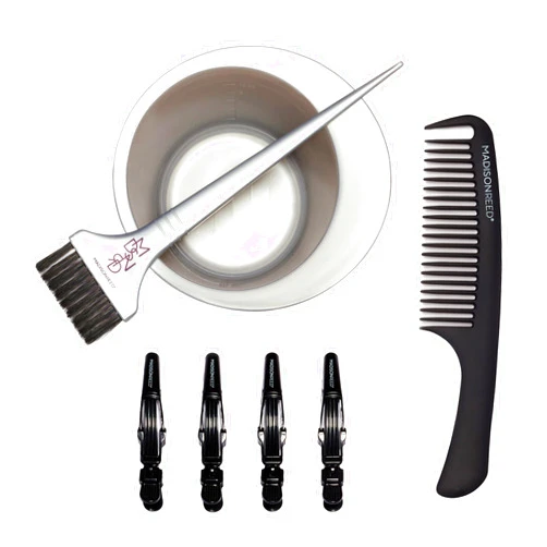 Madison Reed Pro Color Tool Kit, 7pc Set for DIY Hair Coloring, Mixing Bowl, Brush, Hair Clips, Bonus Comb, Great For All Hair Types & Colors