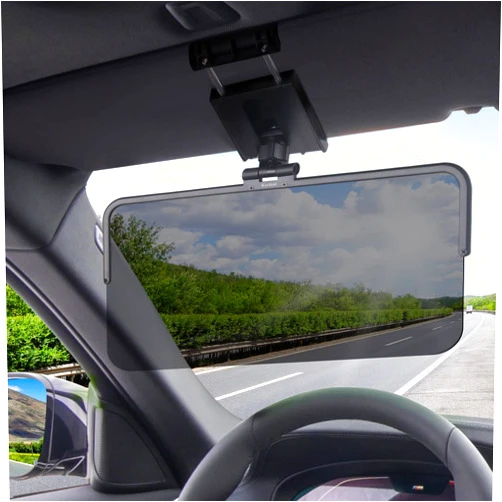 Keyiduid Sun Visor for Car, Polarized Car Visor Extender Sun Blocker with a 360° Rotation Head, Protects from Sun Glare, Snow Blindness & UV Rays (1 PC-Sunvisor Extender)