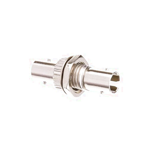 CableWholesale Fiber Optic Coupler, ST/ST Female, Simplex, Metal Housing (31F1-TT400)
