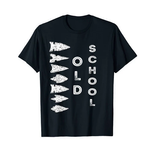 Ancient Native American Artifacts Collection Arrowhead Hunter Old School Arrowhead Hunter Collectors T-Shirt