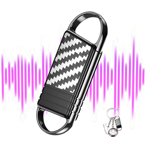 Tallkcoder 64G (1000 Hour) Ai Voice Recorder - Voice Activated Recorder,DSP Sound Source Noise Reduction Recording Device,Digital Voice Recorders with Playback,Ideal for Lectures, Meetings, Interviews (Black)