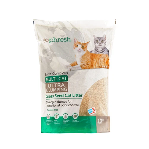 So Phresh Extreme Clumping Unscented Grass Seed Cat Litter 10 lbs.