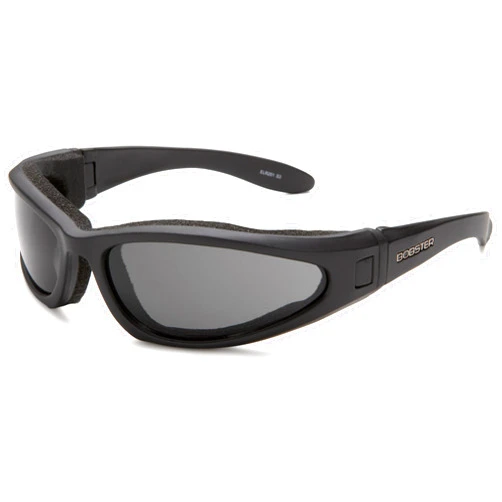 Bobster ELR201 Low Rider II Sport Sunglasses,Black Frame/3 Lenses (Smoked, Amber and Clear),one size