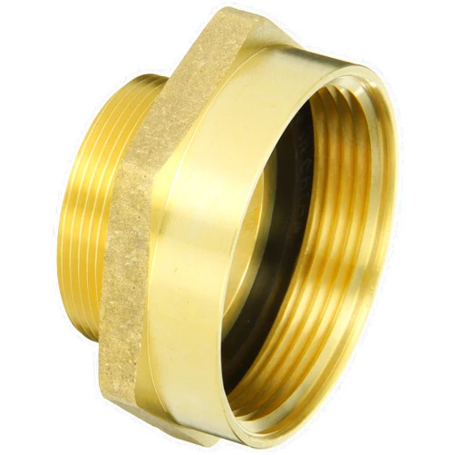 Dixon Valve FM25F20T Brass Fire Equipment, Hex Nipple, 2-1/2