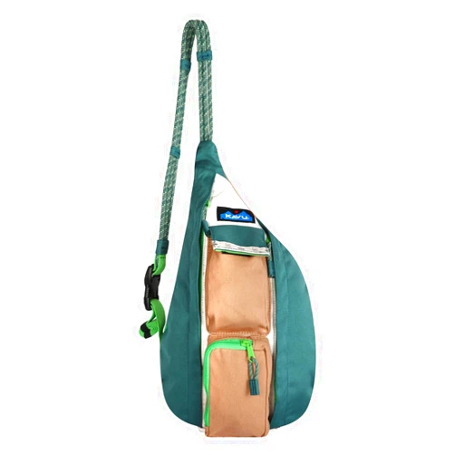 KAVU Original Rope Bag Sling Pack with Adjustable Rope Shoulder Strap