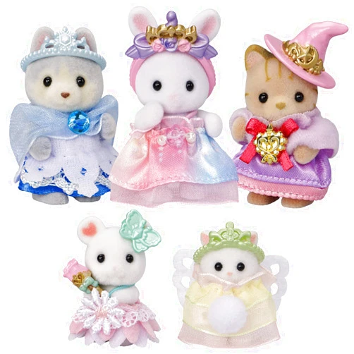 Calico Critters Royal Princess Set - Doll Playset with 5 Figures and Accessories for Children Ages 3+