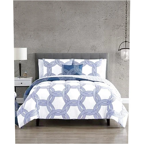 Hallmart Wenings 12-Pc. Reversible Queen Comforter Set Bedding