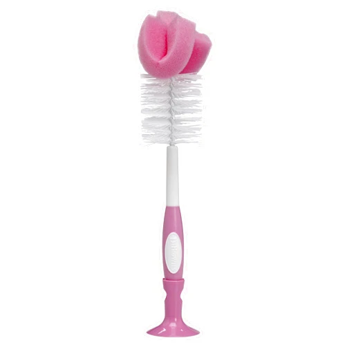 Dr Brown's Natural Flow Baby Bottle Brush - Pink