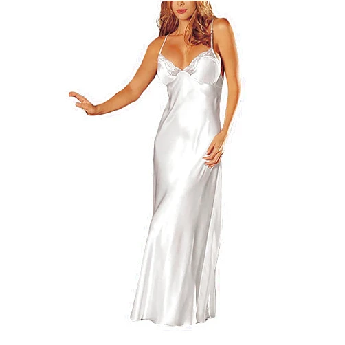 Tiljvks Silk Nightgowns for Women with Robe Women's Night Gowns Camison Para Dormir De Mujer Algodon Sleep Lingerie Women
