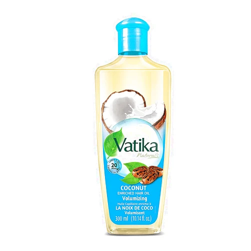 Dabur Vatika Naturals Enriched Coconut Hair Oil - Nourishing Formula for Healthy Scalp, Soft, Manageable and Silky Tresses
