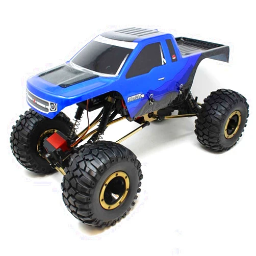Redcat Racing Everest-10 Electric Rock Crawler with Waterproof Electronics, 2.4Ghz Radio Control (1/10 Scale), Blue/Black