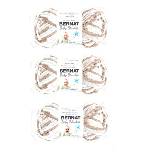 Bernat Baby Blanket Yarn (3-Pack) Little Sand Castle 161103-30113