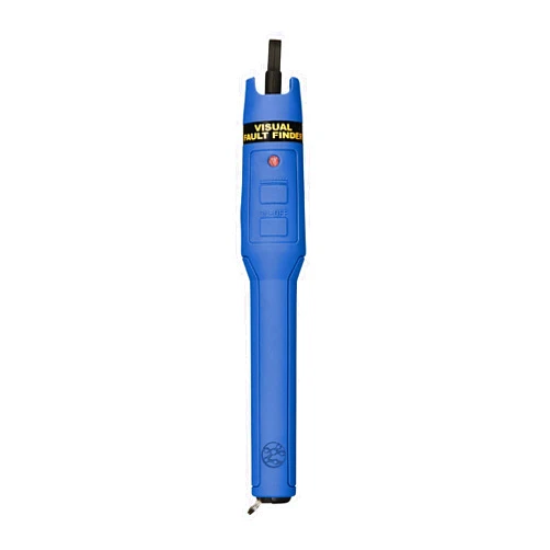 TREND Networks | Visual Fault Finder | Fiber Optic Cable Visual Fault Finder | 3.1 Mile Distance | Rugged Aluminum Body | Universal Adapter