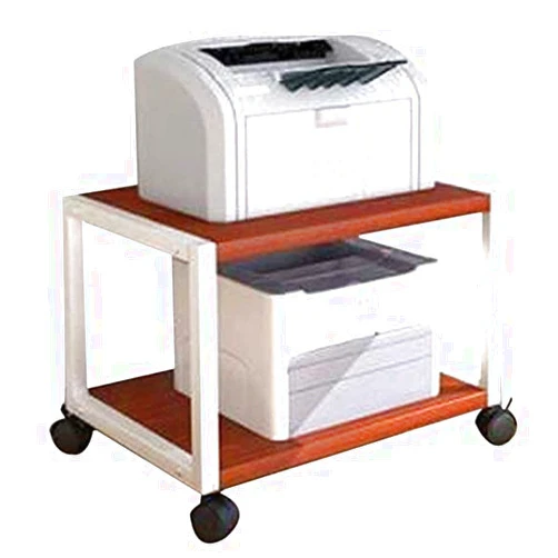 HNHYNSY Office Printing Stand 2-Tier Printer Fax Machine with Multi-Tier Wheel Stand Organizer to Store and Organize for Home and Office Printer Stand for Desk (Color : A)