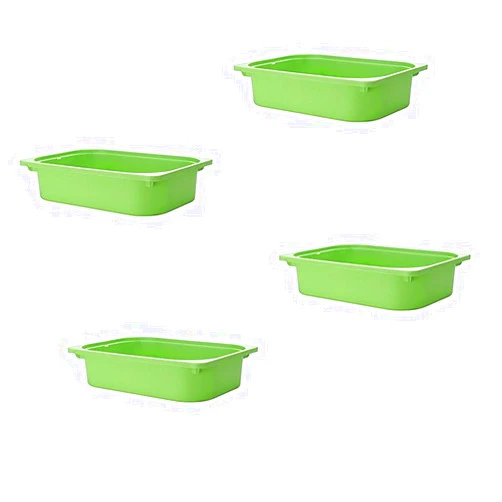 Ikea TROFAST Storage box (4, Green)