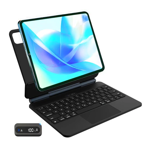 Eelexa Magnetic Keyboard for iPad Pro 11 inch(1st,2nd,3rd and 4th Gen) Air 10.9 inch(4th and 5th Gen),iPad Case with Wireless Bluetooth Keyboard (Black)