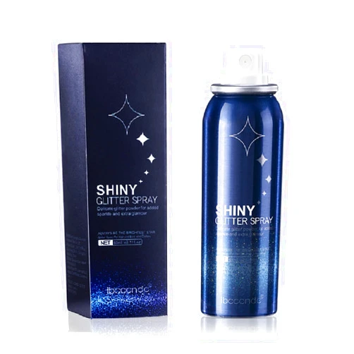 WenFeng Body Glitter Spray,Glitter Spray for Hair and Body,Glitter Hair Spray for Clothes,Long-Lasting Body Shimmer Spray Suitable for Stage,Festival Rave and Makeup Prom-60ML