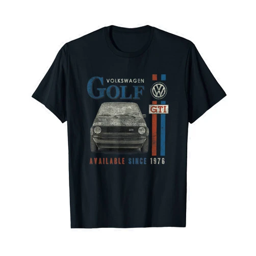 Volkswagen Golf GTI Racing Distressed T-Shirt