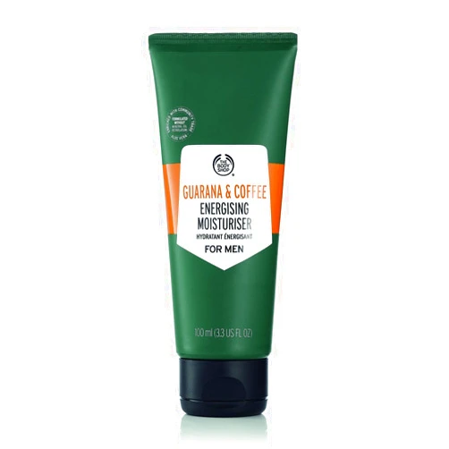 The Body Shop Guarana and Coffee Energizing Moisturizer For Men, 3.3 Fl Oz