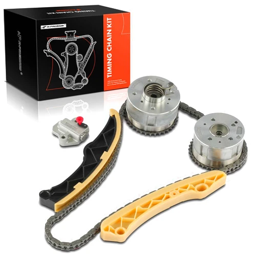 A-Premium Engine Timing Chain Kit W/Sprocket & Tensioner & Guide Compatible with Hyundai Elantra 2017-2020, Sonata, Accent, Tucson, Veloster, Kona, Elantra GT & Kia Soul, Optima, Forte, Rio, Seltos