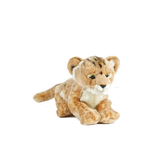 Living Nature Lion Cub Stuffed Animal | Fluffy Animal | Soft Toy Gift for Kids | 6 inches