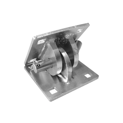 Vlaeng Floating Dock Hinge, Heavy Duty Dock Hardware Brackets, Boat Dock Steel Galvanized Link Kit, Stationary Dock Steel Connector Corner with 1/2