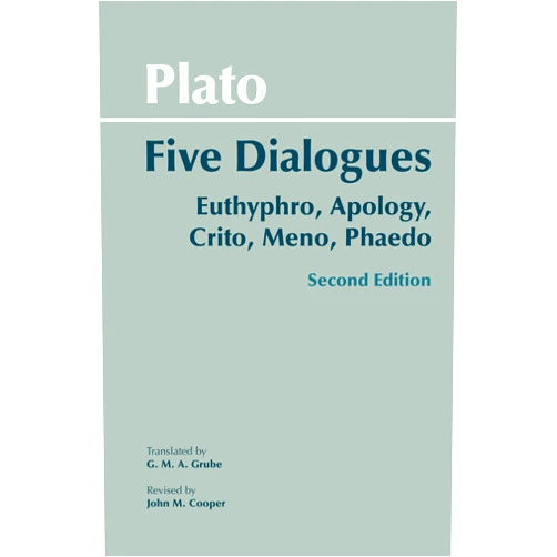 By Plato (Author), John M. Cooper G. M. A. Grube (Translator) & 0 more Plato: Five Dialogues: Euthyphro, Apology, Crito, Meno, Phaedo (Hackett Classics)