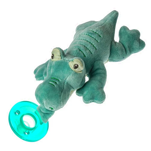 Mary Meyer WubbaNub Infant Pacifier, 6-Inches, Afrique Alligator
