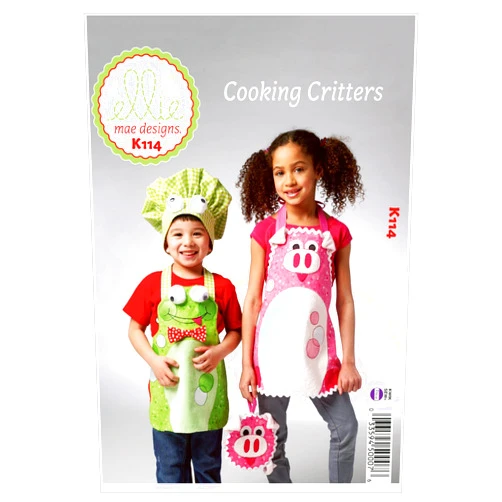 KWIK-SEW PATTERNS Kwik Sew K0114 Cooking Critters Sewing Pattern