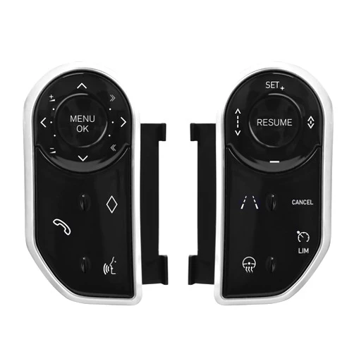 VIKNAN Car Steering Wheel Buttons Switch for Land Rover Vogue HSE Sport Discovery 5 LR5 L405 L494 2013-2017 Touch Steering Wheel Control Buttons Replacement