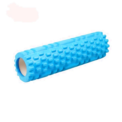 AOOF Yoga Column Gym Fitness Foam Roller Pilates Yoga Exercise Back Muscle Massage Roller Soft Yoga Block Muscle Roller Blue
