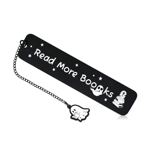 Cueillir Terre Spooky Basket Stuffers for Women Men Halloween Gifts for Kids Teens Adults Boo Basket Stuffers for Him Her Funny Bookmark Gifts for Book Lovers Horror Lovers Dark Romance Bookmarks for Reading Women