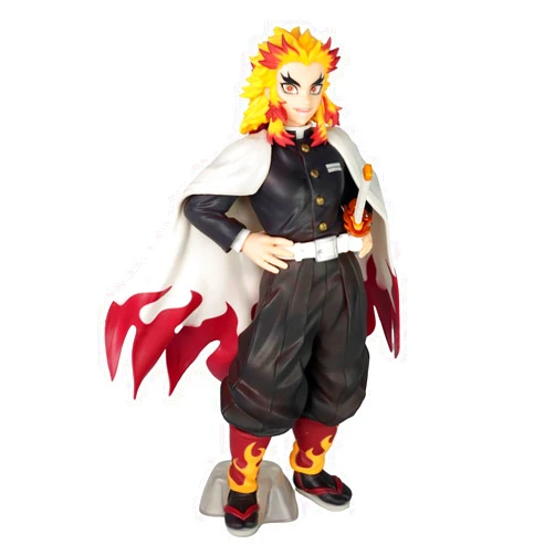 BANDAI Ichibansho Figure - Demon Slayer: Kimetsu no Yaiba - Kyojuro Rengoku (The Hashira), Bandai Spirits Collectible Statue