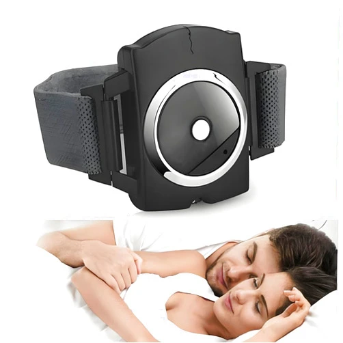 Generic Sleep Wearing Watch, Anti Snoring Wristband Device with Bionic Detection Technology, Effective Snoring Solution & Improving Nighttime Sleeping, Adjustable Intensity for Men and Women