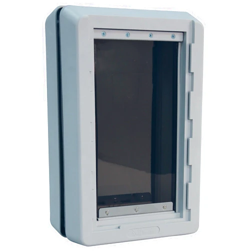 Ideal Pet Products Designer Series Ruff Weather Alarm Alert Pet Door , X-Large 9.75