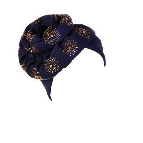 Belyee Womens Head Scarves Flower Chemo Head Wrap Muslim Caps Turban Hat Bandana