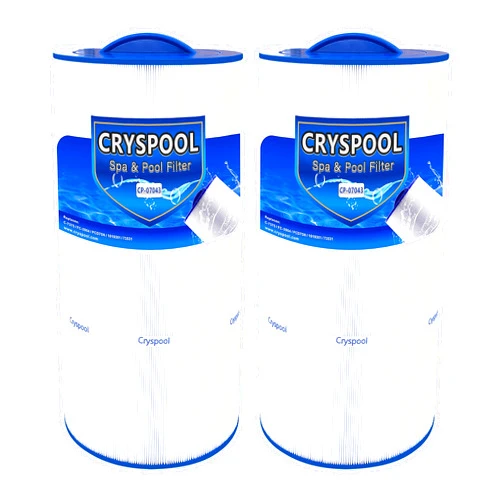 Cryspool® 07043 Filter Compatible with Caldera 75, C-7375, 1019301, 73531, PCD75N, FC-3964, 75 Sq. Ft Spa Filter Cartridge, 2 Pack