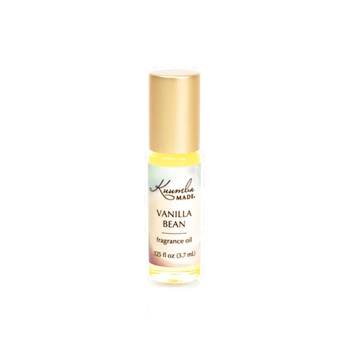 Kuumba Made Vanilla Bean Fragrance Oil Roll-On 0.125 fl oz (3.7ml) | Rollerball Perfume | Alcohol Free